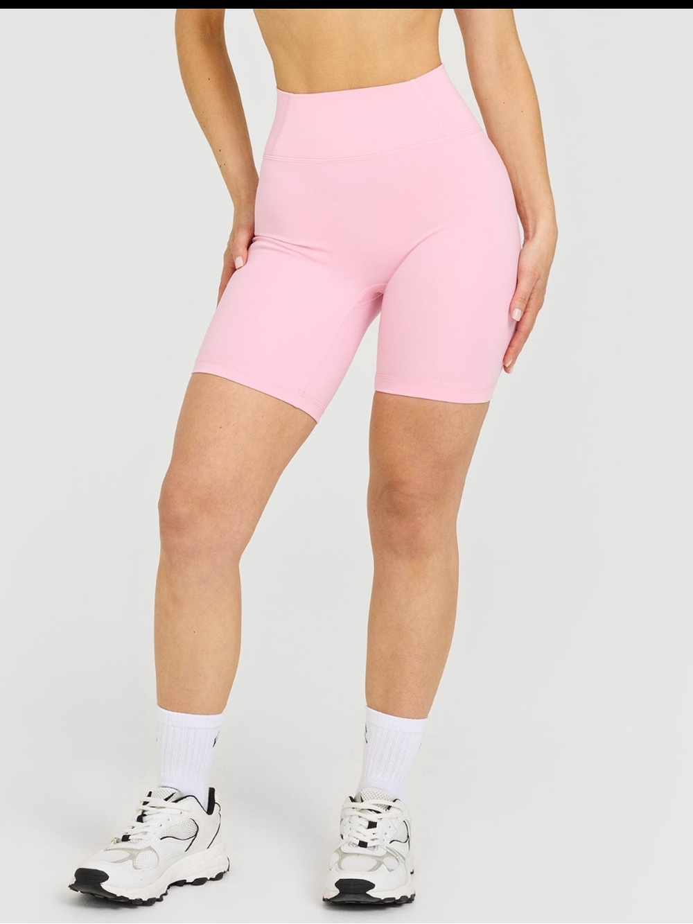 Oner Active Timeless High Waisted Shorts 6” – Petal Pink – M